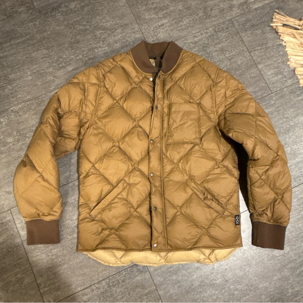 Todd Snyder Italian Down Quilted Men's Bomber Jacket